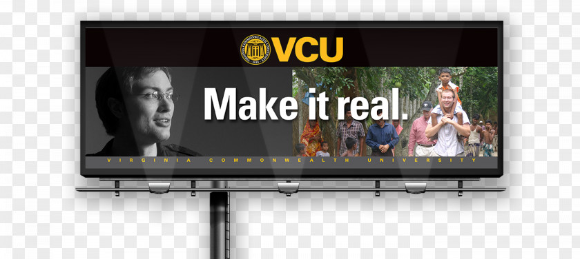Billboard Virginia Commonwealth University Learning Advertising PNG