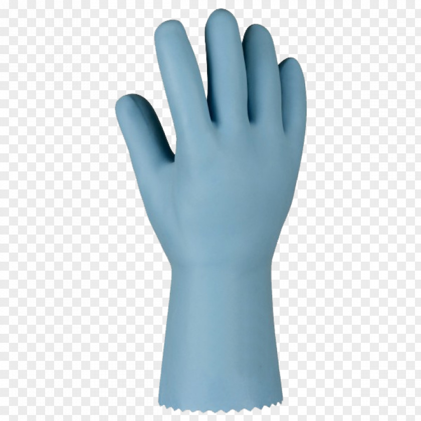 Blau Flyer Schutzhandschuh Medical Glove Natural Rubber Lining PNG