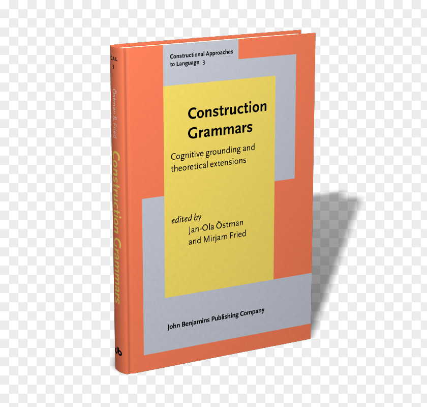 Construction Grammars: Cognitive Grounding And Theoretical Extensions Brand Font PNG