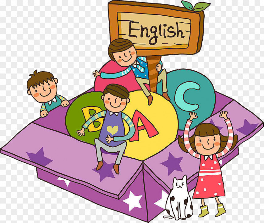 English Learning Child Essay Clip Art PNG