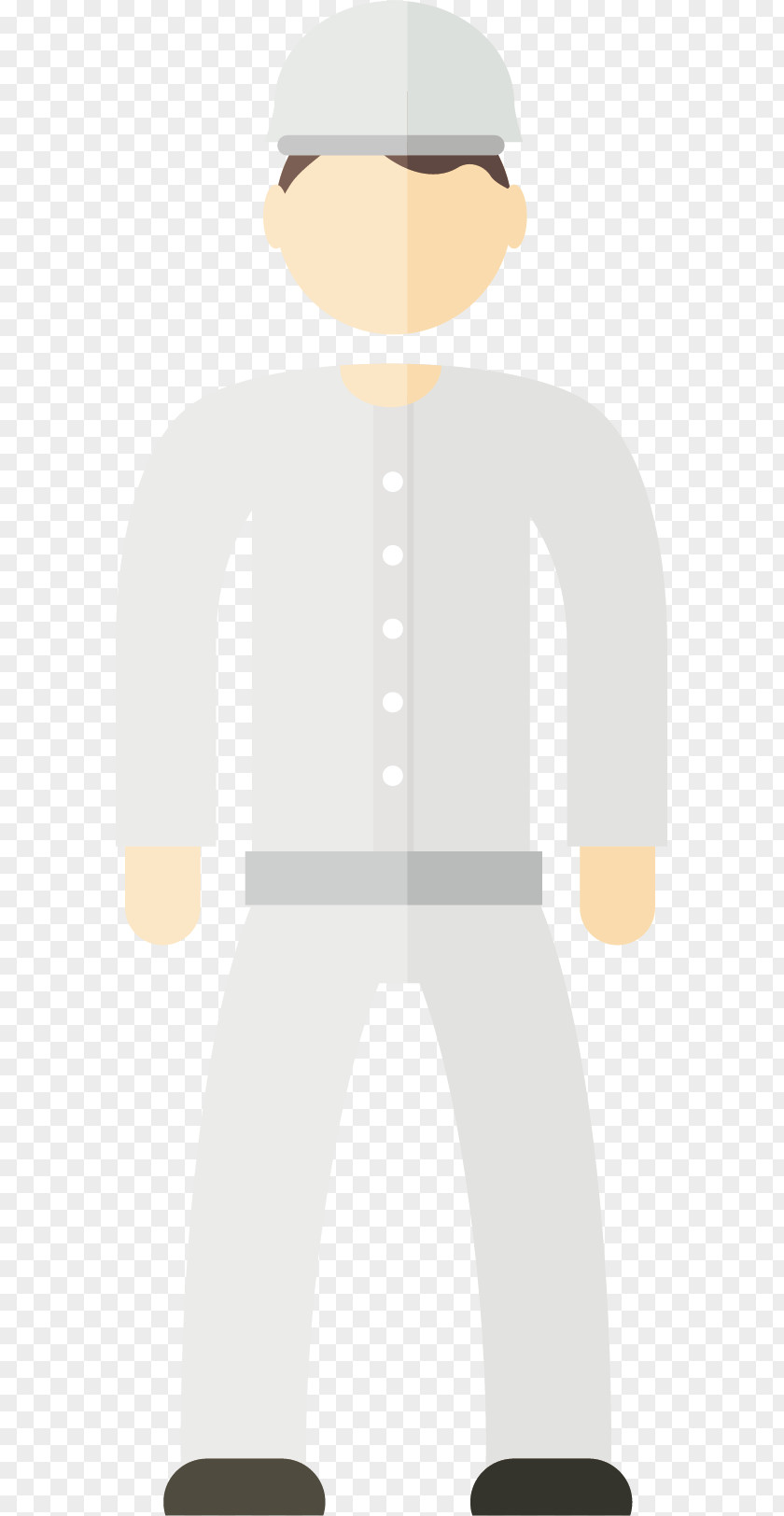 Field Workers Grey Clothes Laborer Illustration PNG