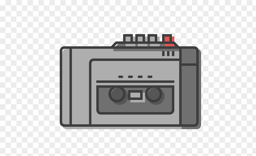 Radio Compact Cassette Tape Recorder Walkman PNG