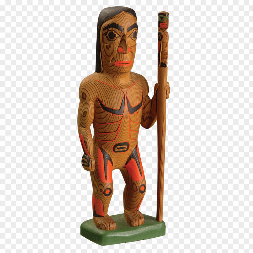 Wood Carving Sculpture Art Figurine Native Americans In The United States PNG