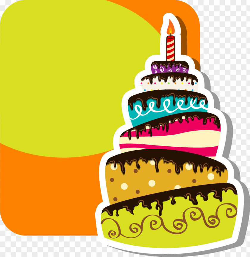 Birthday Cake Greeting & Note Cards Party Clip Art PNG