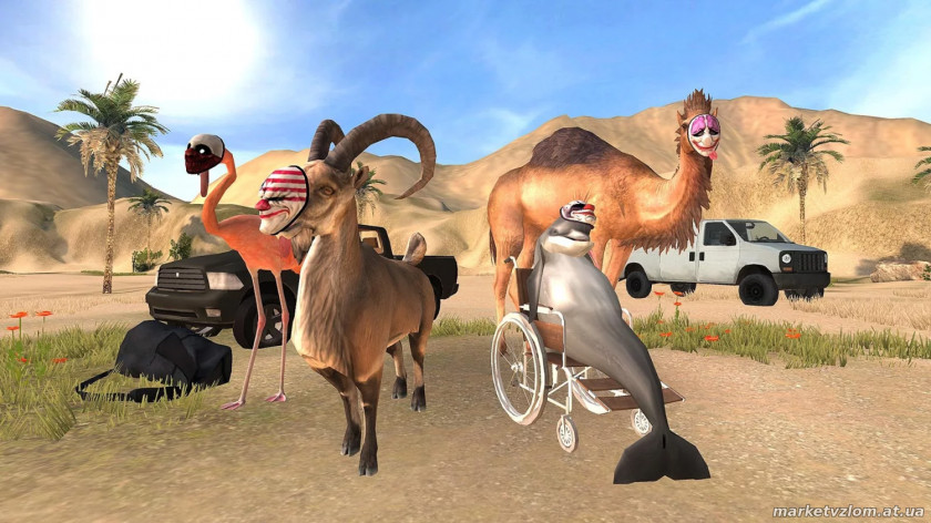 Camel Goat Simulator Payday Android PNG