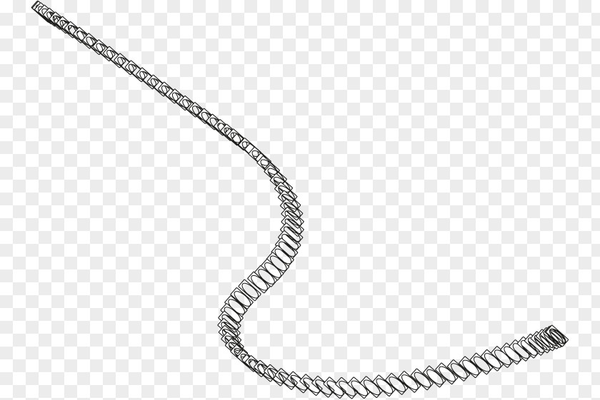Chain Necklace Silver Body Jewellery PNG