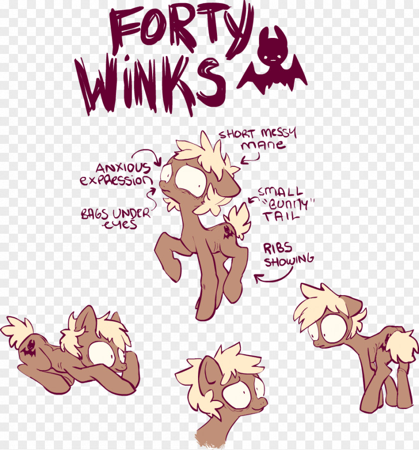 Horse Ponywise Forty Winks PNG