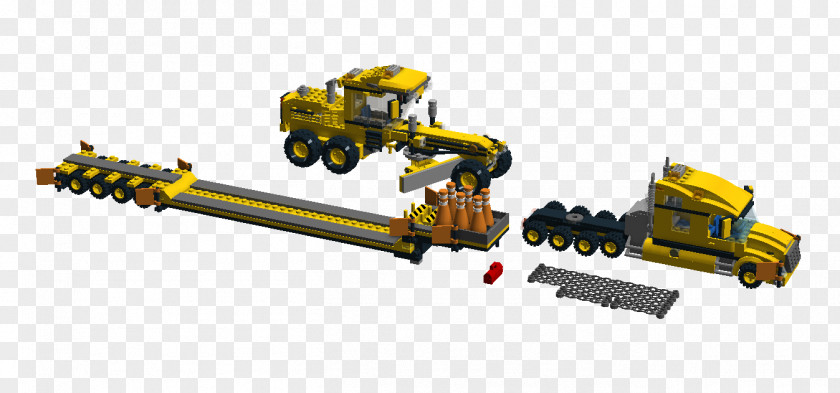 Tractor Lowboy The Lego Group Trailer Ideas PNG