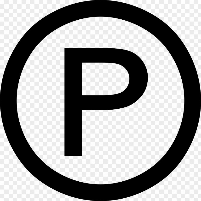 Copyright Sound Recording Symbol Registered Trademark PNG