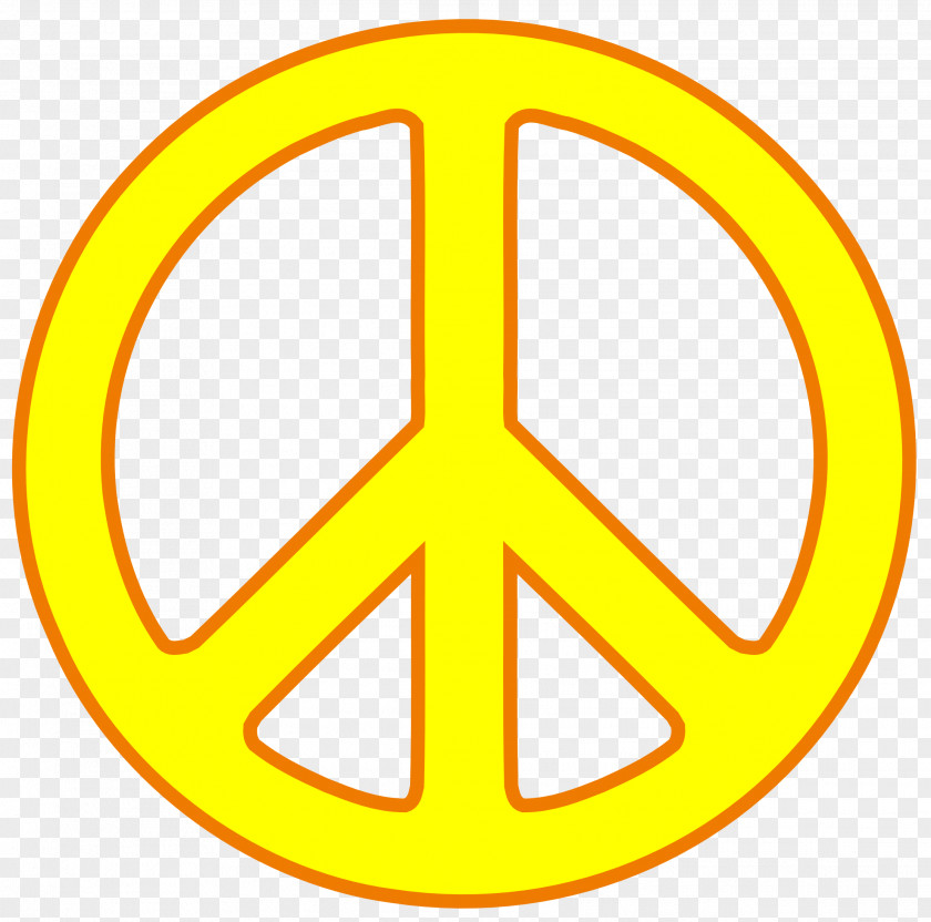 Peace Sign Symbols Clip Art PNG