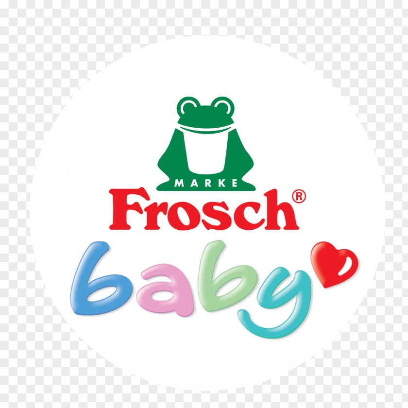 Foreign Baby Amphibian Logo Frosch Laundry Detergent Brand PNG