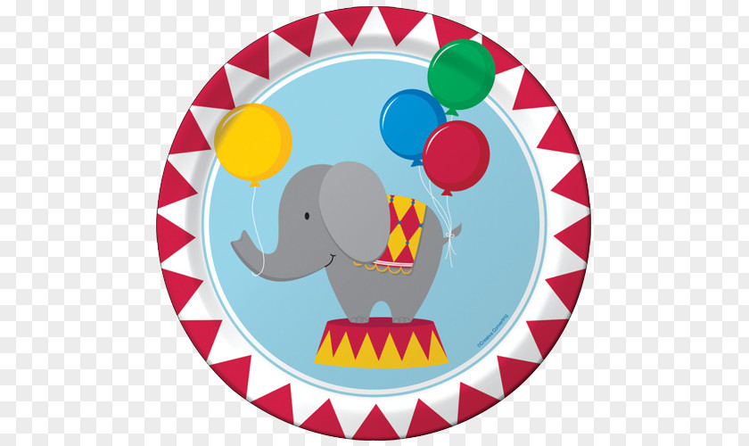 Party Favor Birthday Circus Cloth Napkins PNG