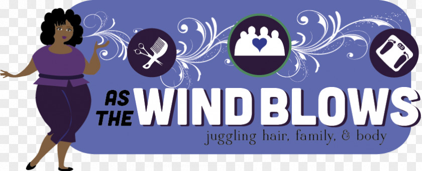 Wind Blow Logo Hair Brand Huntsville PNG