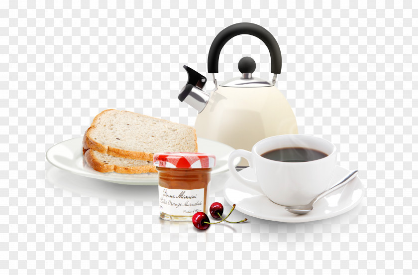 Day Breakfast Coffee Milk Toast PNG