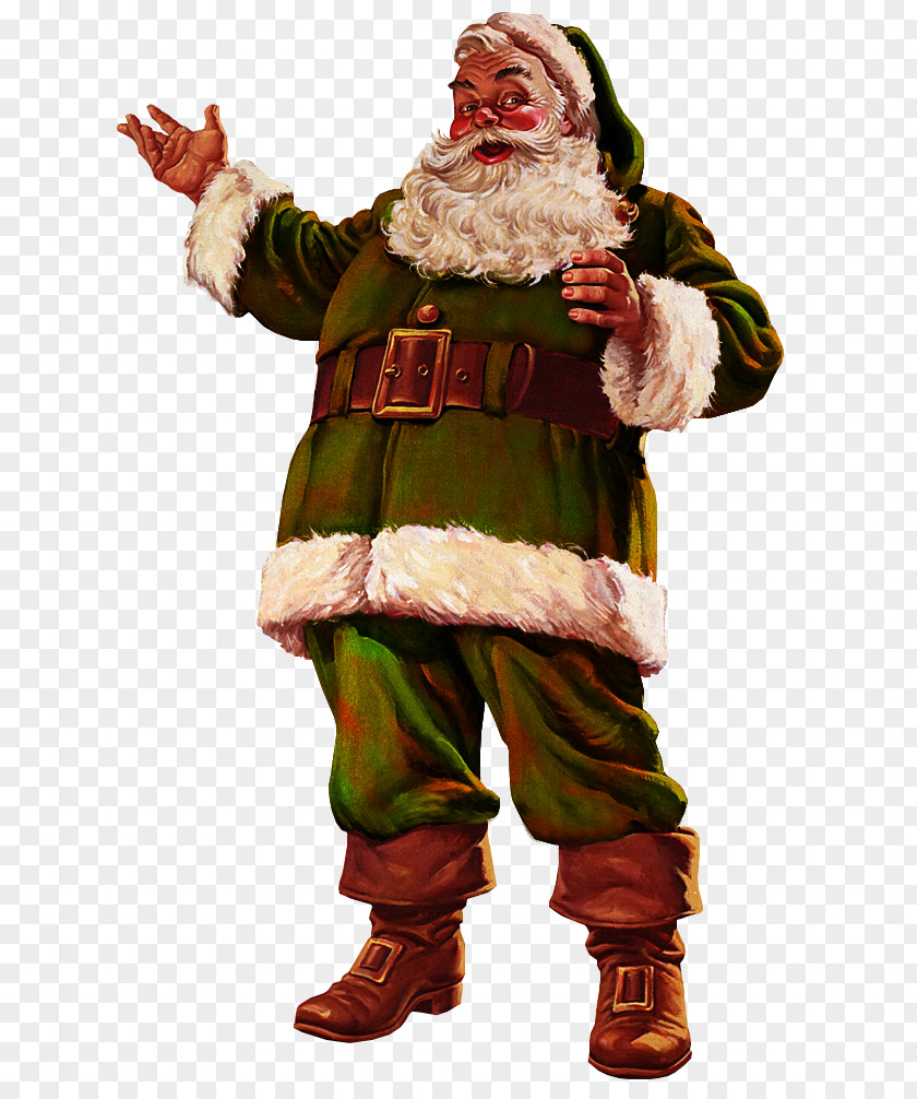 Santa Claus Garden Gnome Costume Christmas Desktop Wallpaper PNG