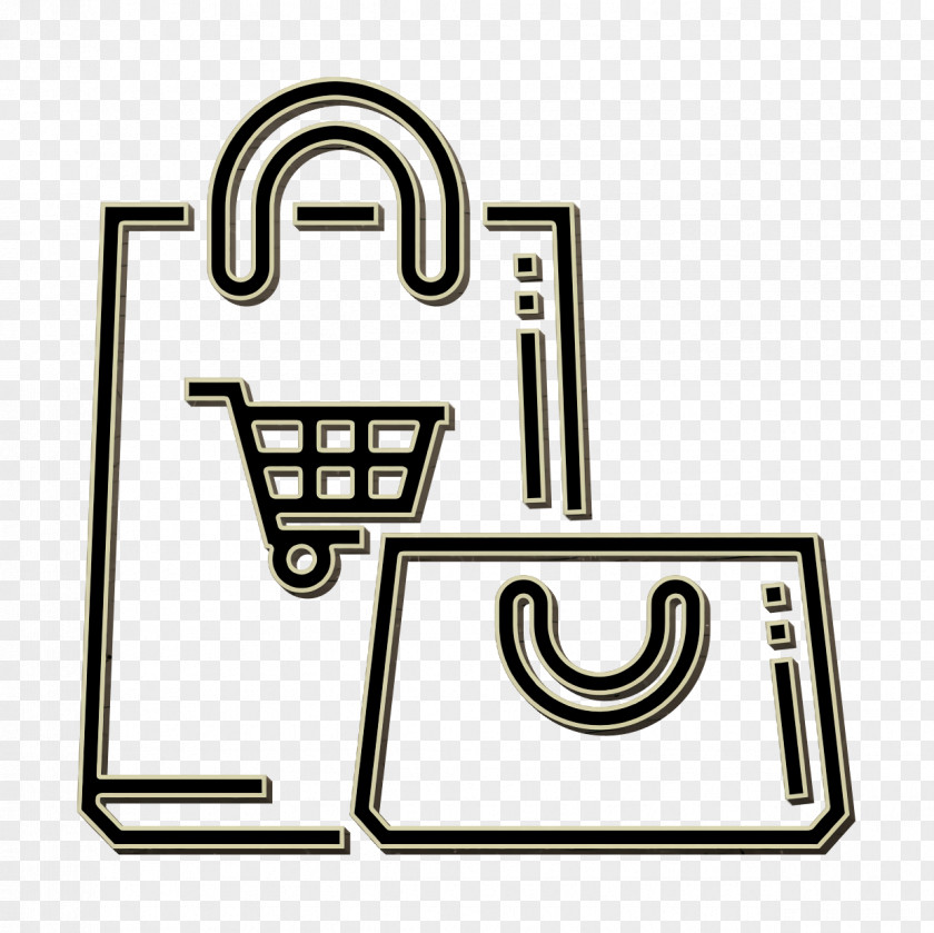 Shopping Bag Icon Retail PNG