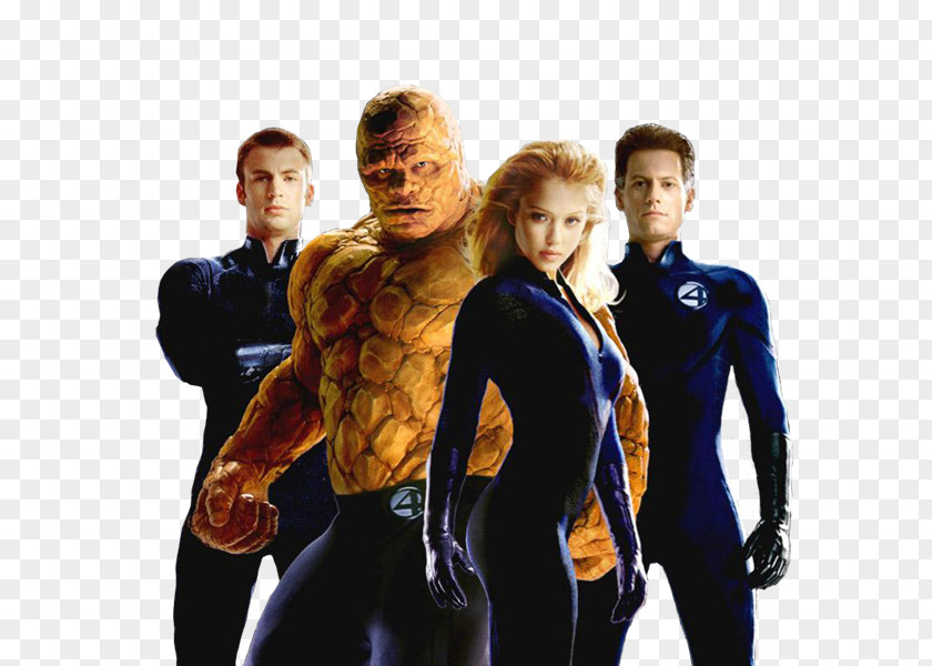 Ua Mister Fantastic Thing Susan Storm Human Torch Four PNG