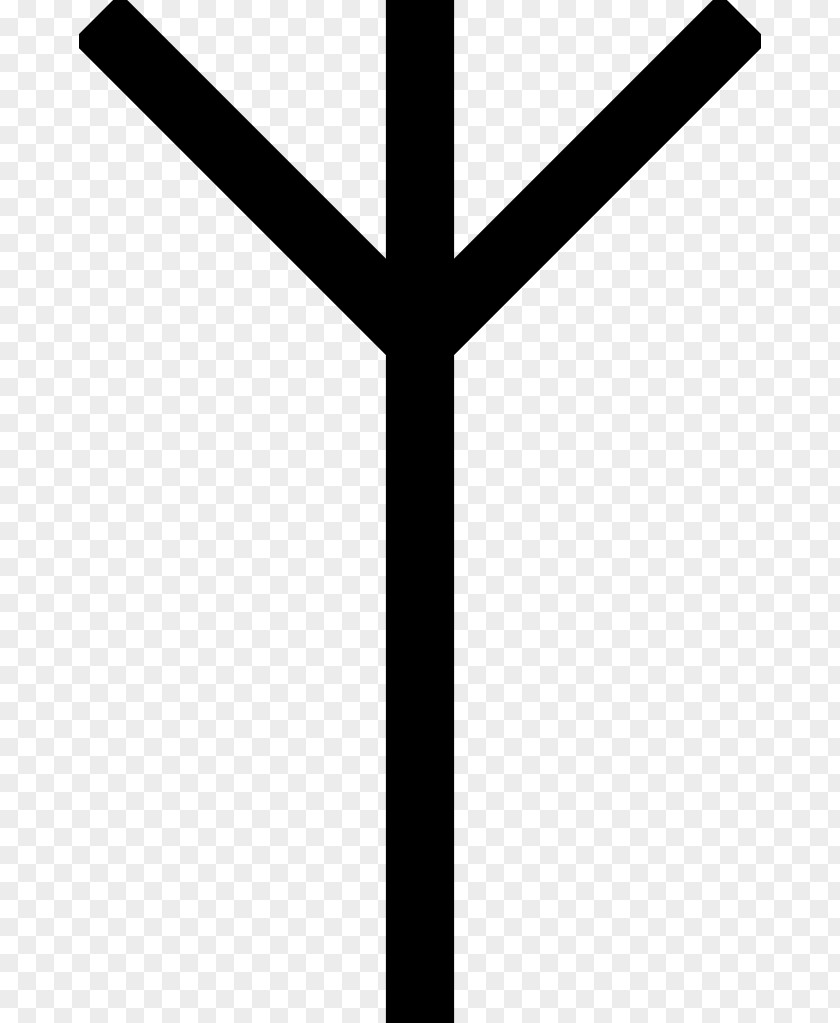 Anglo-Saxon Runes Algiz Elder Futhark Old Norse PNG