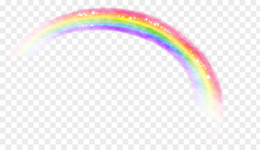 Cartoon Hand Painted Beautiful Rainbow Entertainment Computer File PNG