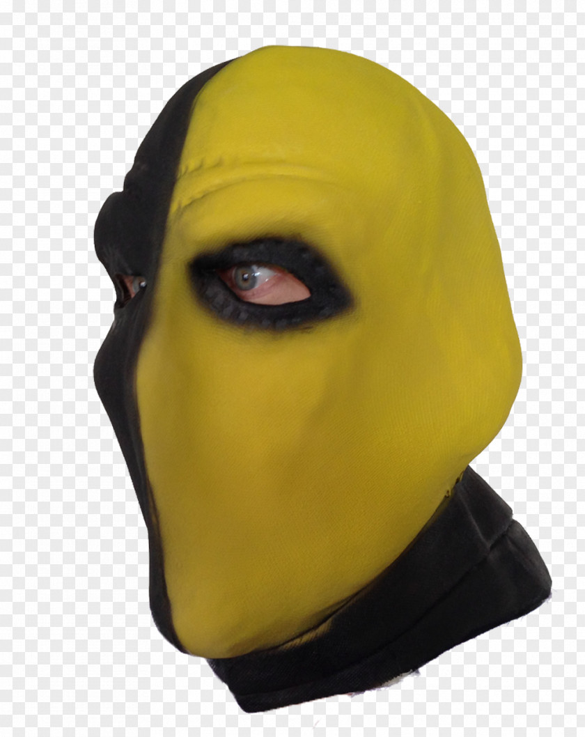 Deathstroke Latex Mask Costume Party Fernsehserie PNG