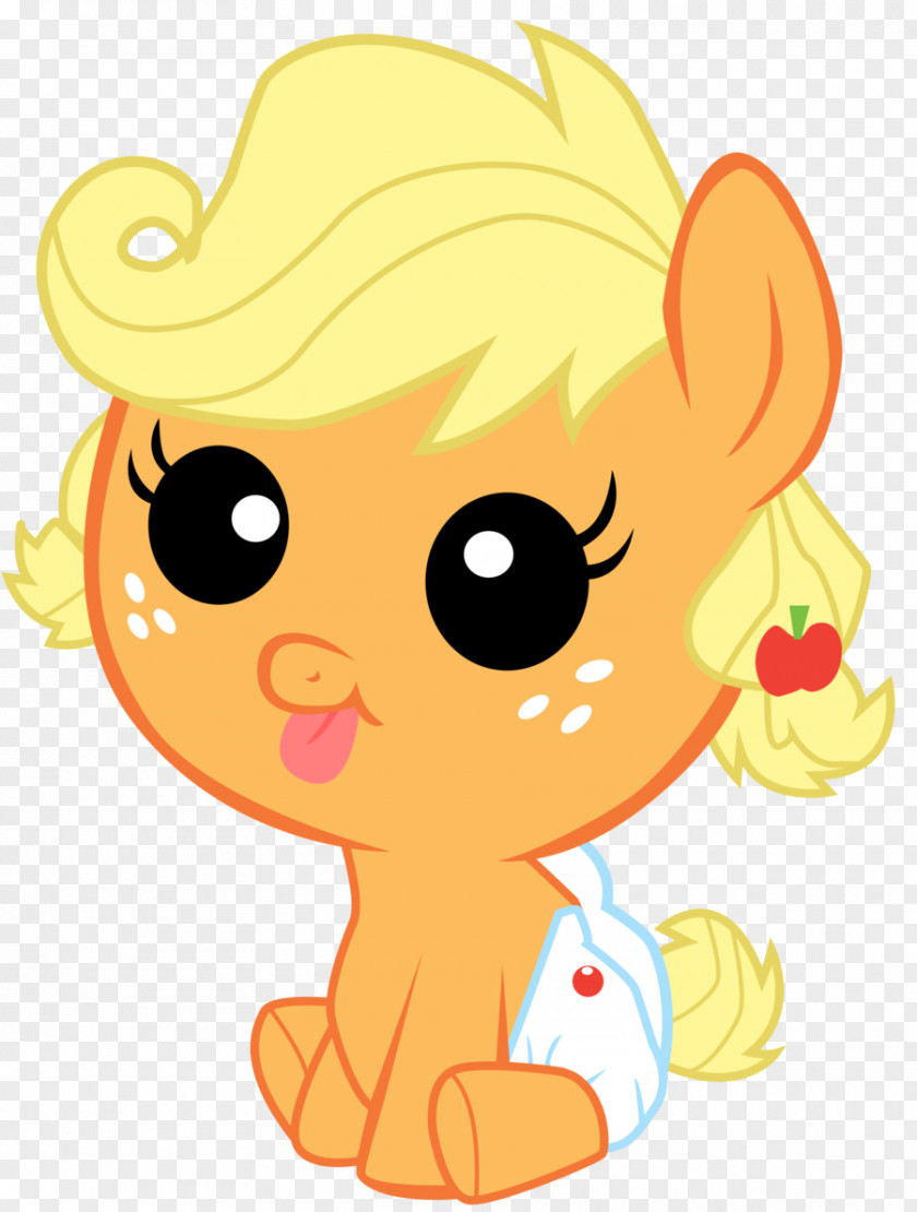 Diaper Applejack Pony Foal Big McIntosh Child PNG