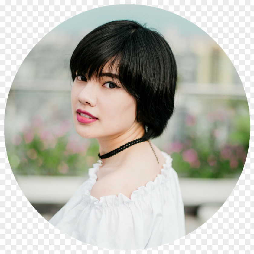Dropping Microphone Bob Cut Hairstyle Wig Fashion PNG