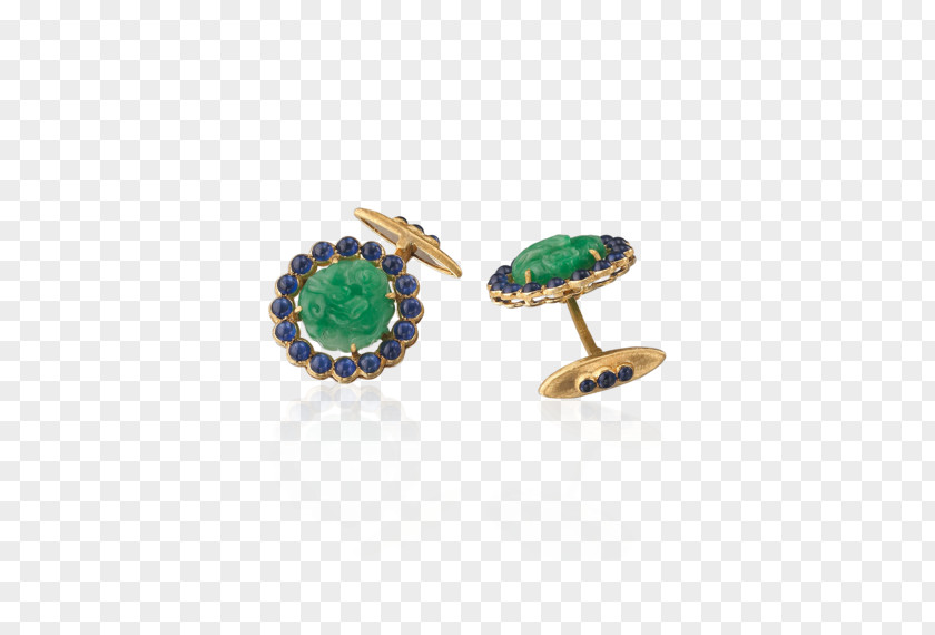 Jewellery Earring Cufflink Emerald Button PNG