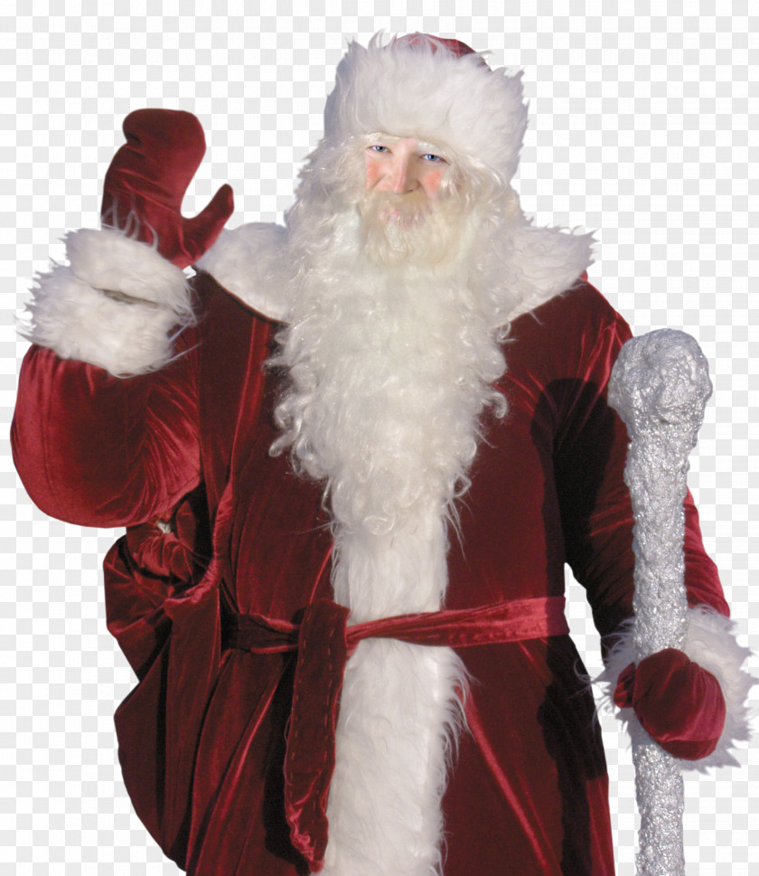 New Year Santa Claus Ded Moroz Snegurochka Costume Christmas PNG