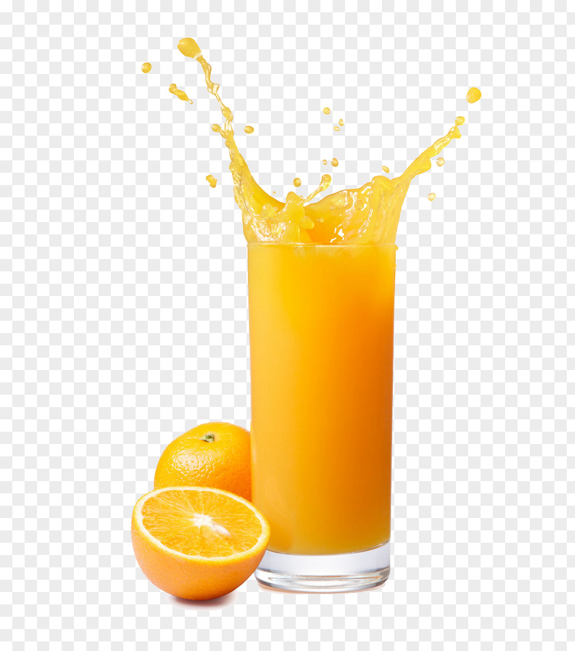 Oranges And Orange Juice Splash Smoothie Jal-jeera PNG