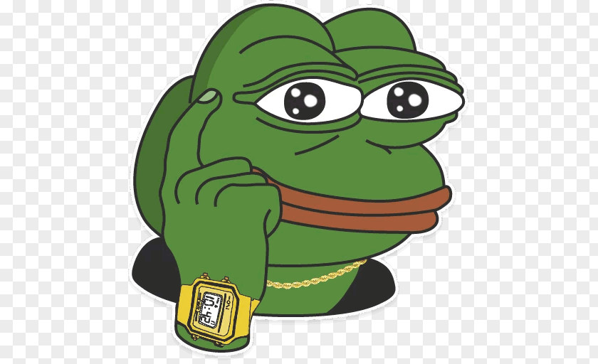 Pepe The Frog /pol/ Sticker Reddit Emoticon PNG