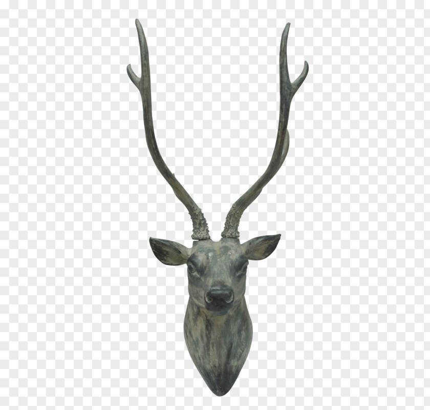 Rustic DESIGN Reindeer Antelope Elk Horn Trophy Hunting PNG