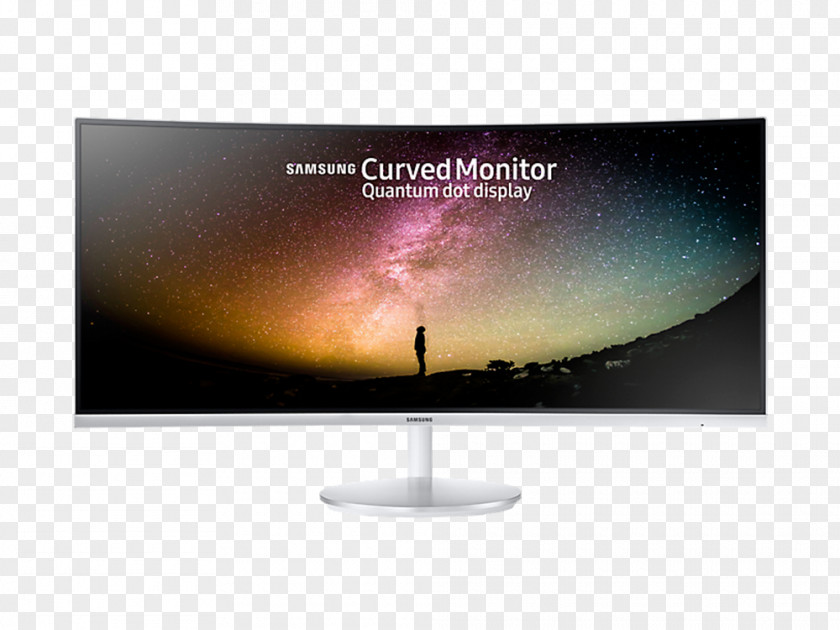 Samsung Computer Monitors 21:9 Aspect Ratio CF791 LED Display PNG