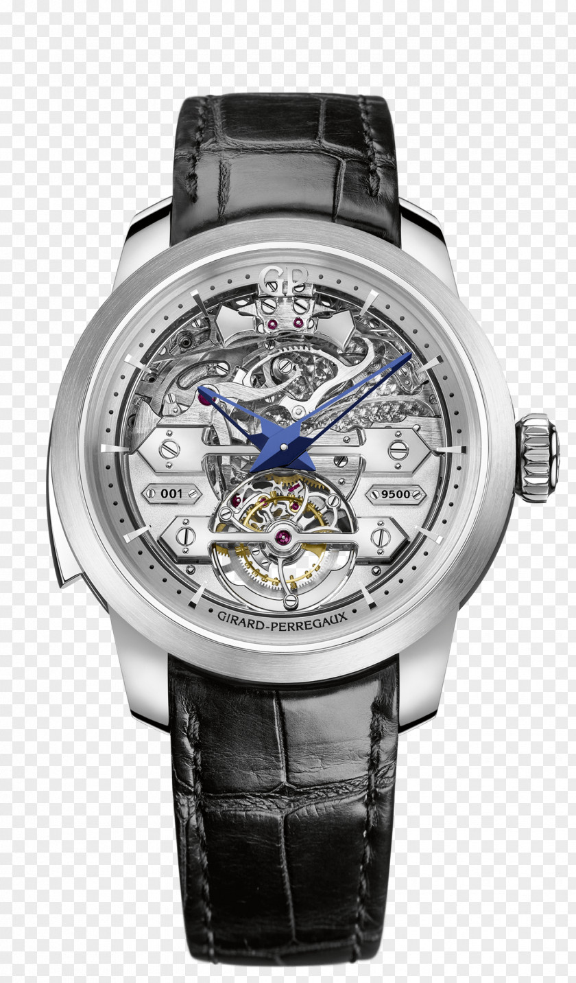 Watch Girard-Perregaux Tourbillon Repeater Leather PNG