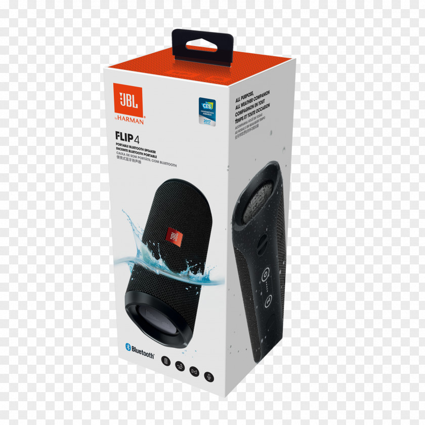 Flip Wireless Speaker Loudspeaker JBL Stereophonic Sound PNG