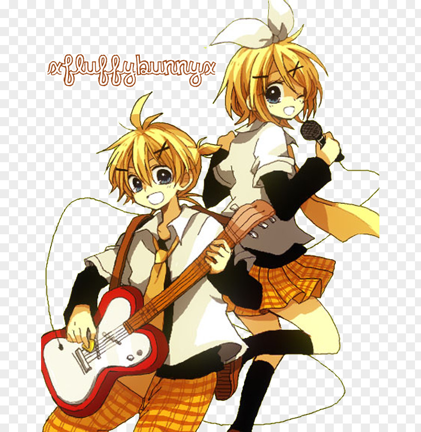 Hatsune Miku Kagamine Rin/Len Vocaloid Twin PNG