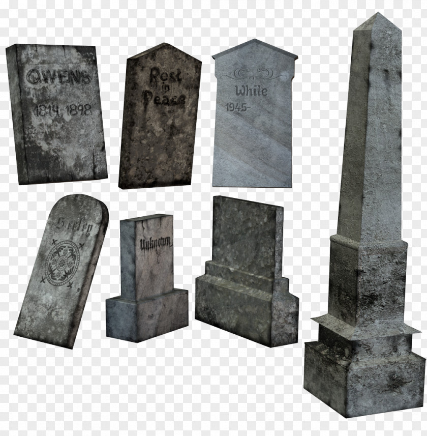 Headstone Monument Clip Art PNG