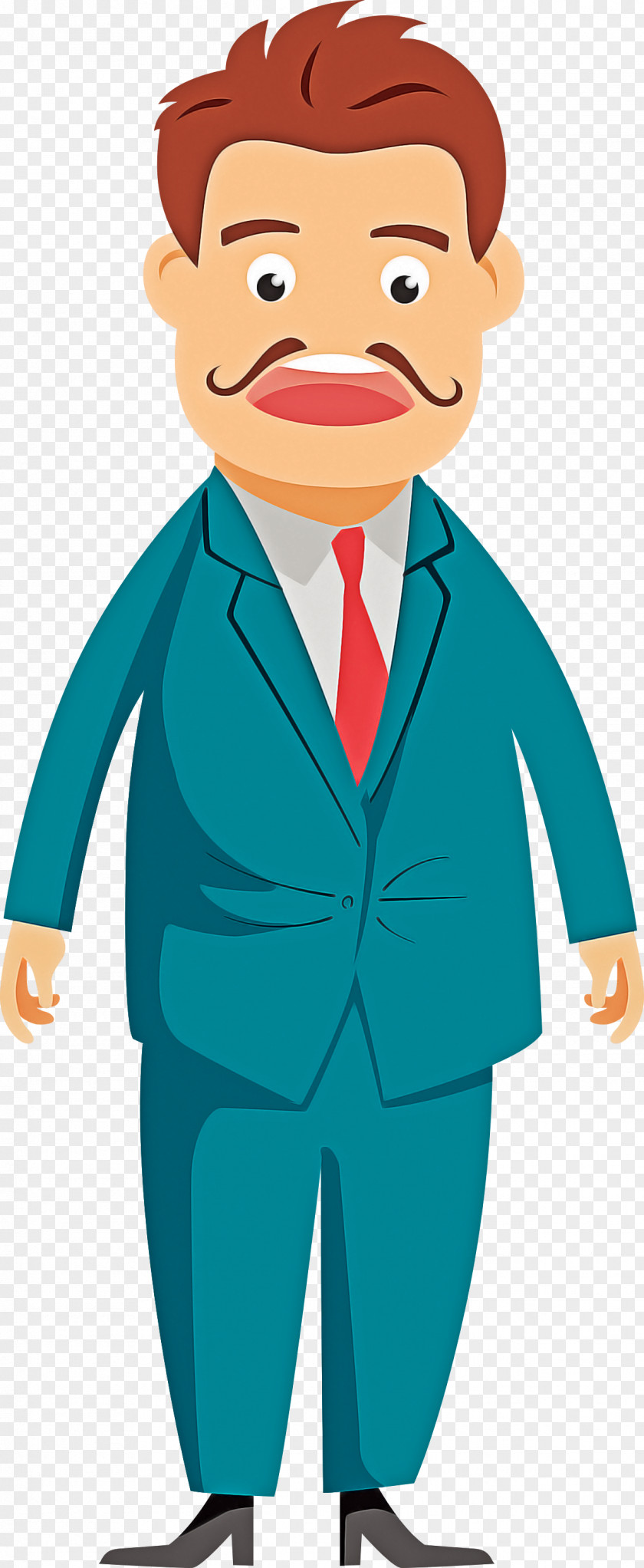 Style Formal Wear Cartoon Gentleman Physician Smile PNG