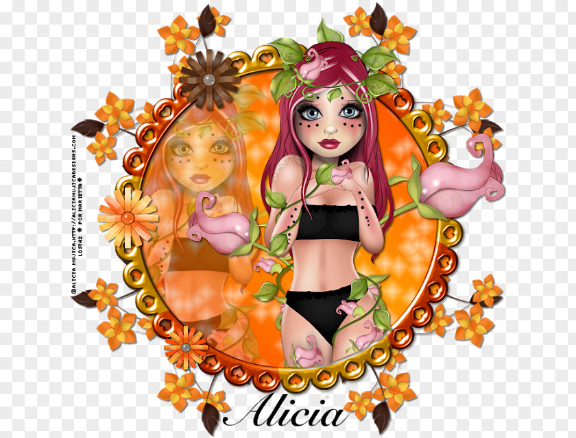 Alicia Mujica Illustration Graphics Flower Orange S.A. PNG
