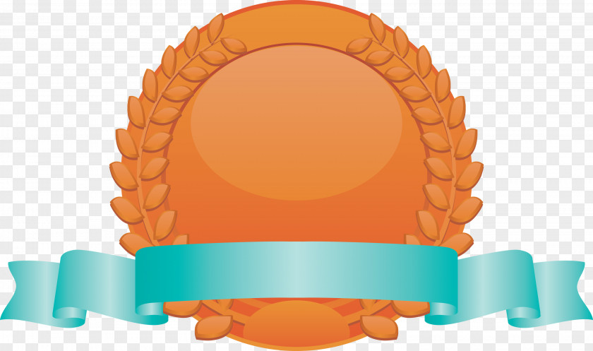 Brozen Badge Blank Award PNG