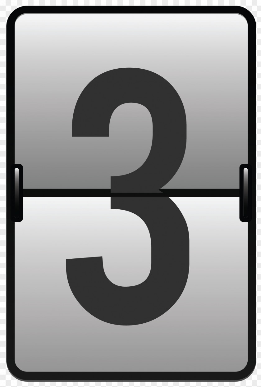 Counter Number Three Clipart Image Clip Art PNG