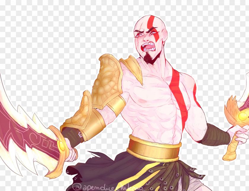 God Of War Kratos PlayStation 2 Drawing PNG