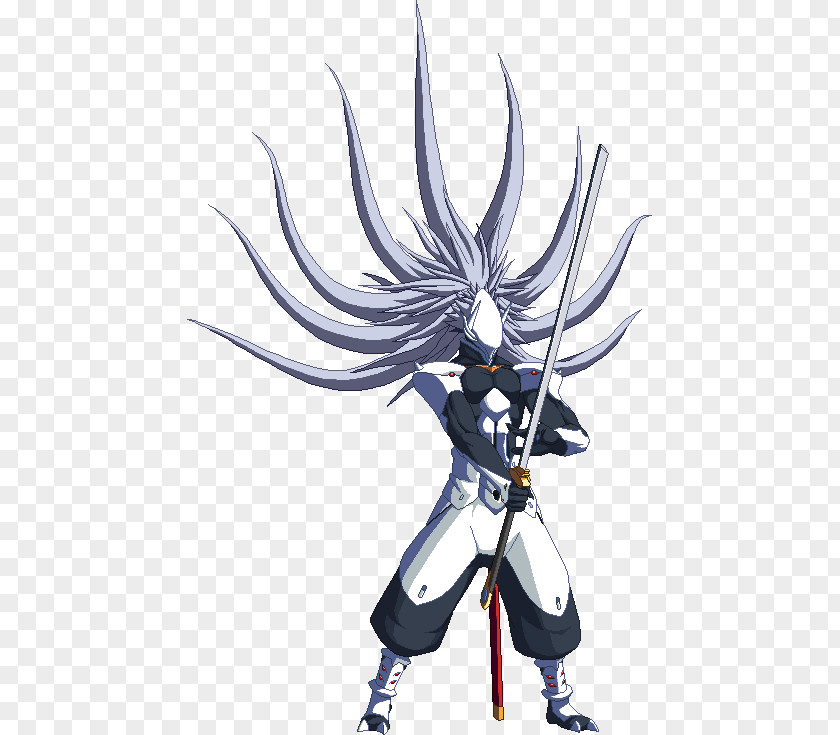 Hakumen BlazBlue: Calamity Trigger Central Fiction Continuum Shift Cross Tag Battle Haku-Men PNG