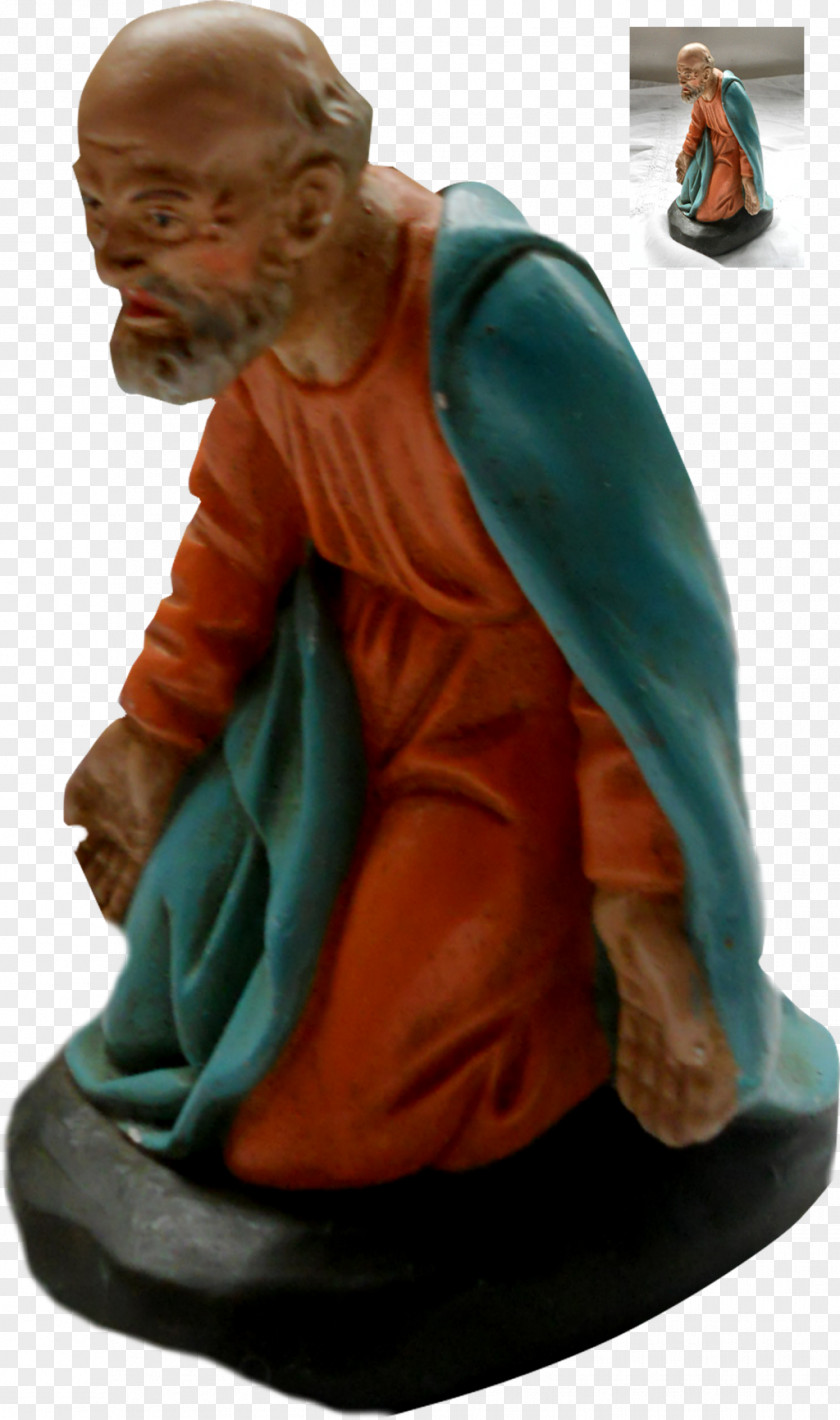 Oldman Figurine PNG