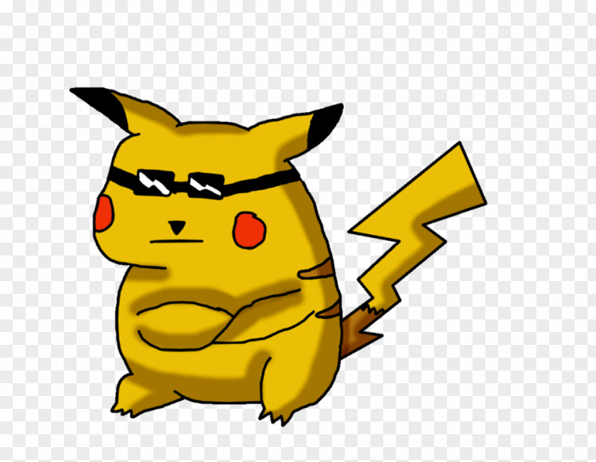 Pikachu Sunglasses Video Games Image PNG