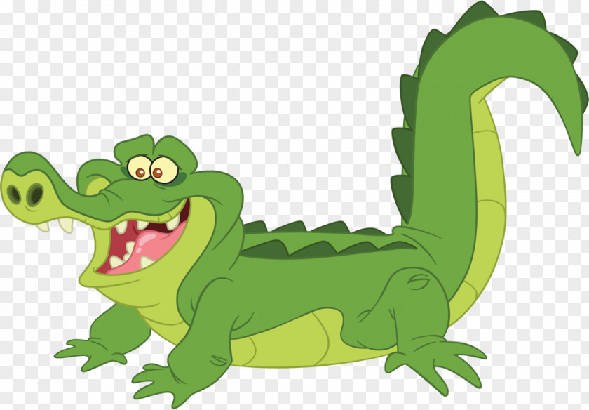 Cartoon Crocodile Peter Pan Tinker Bell Tick-Tock The Alligator PNG