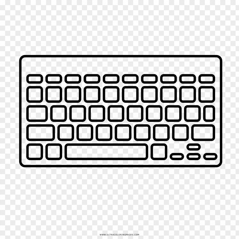 Computer Keyboard Numeric Keypads Space Bar Drawing PNG