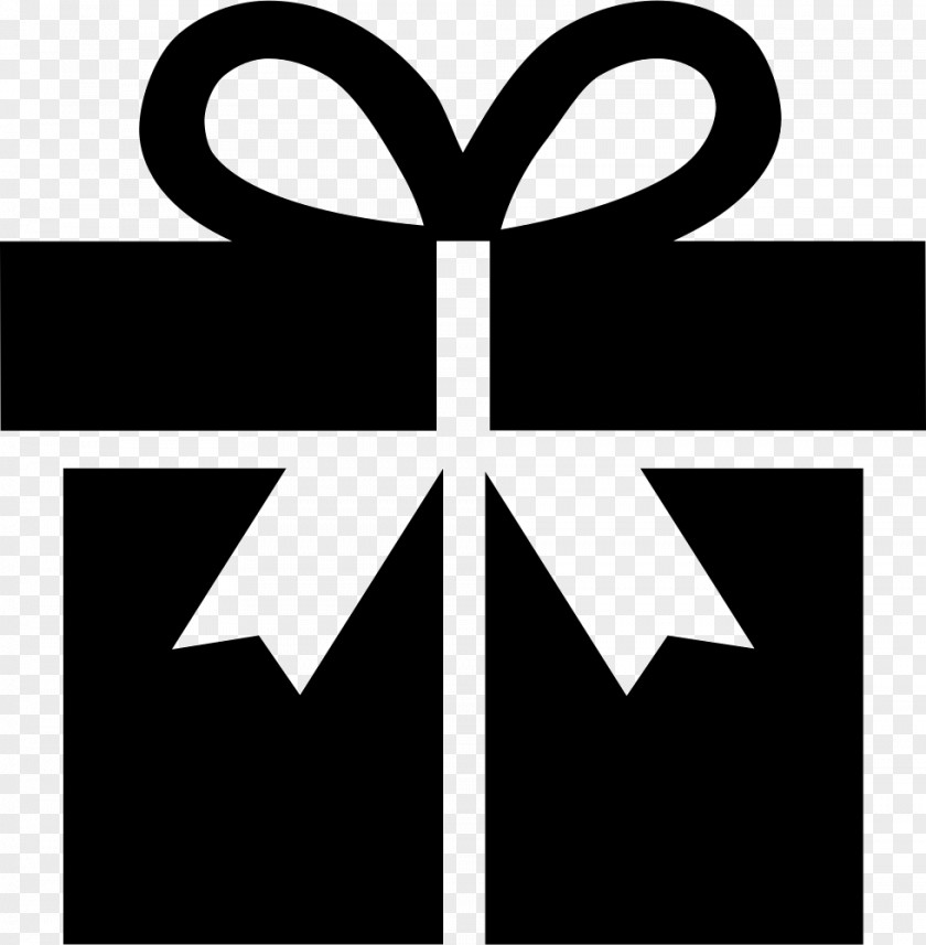 Gift Box Black PNG