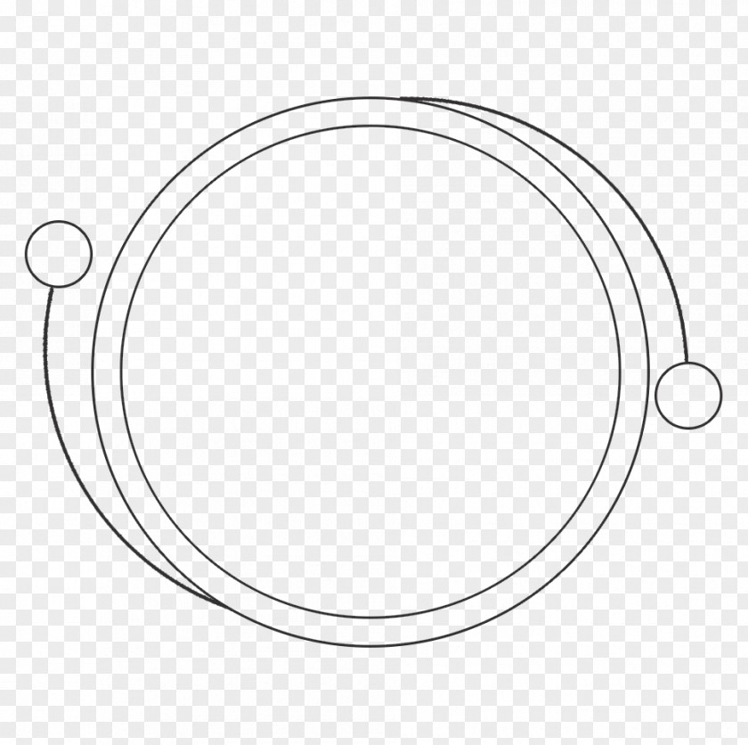 Circle Material Point Body Jewellery PNG