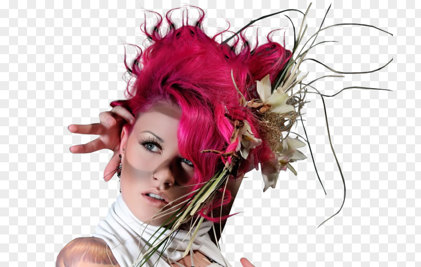 Woman Carolyn Banks Red Hair Capelli PNG