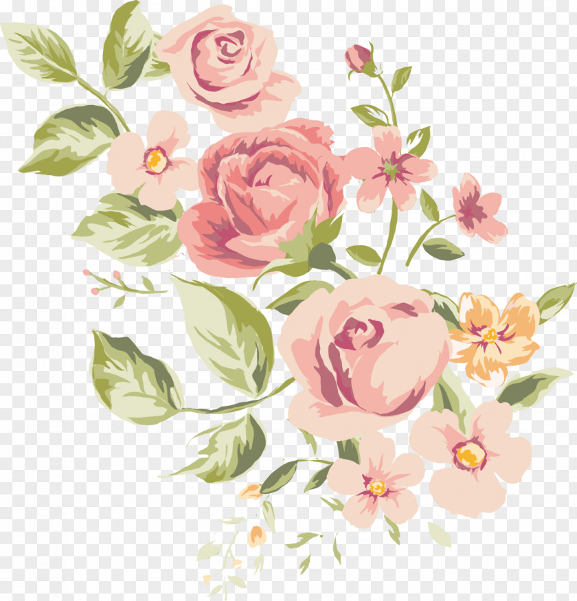 Free Watercolor Flowers Freebies Flower Image Art Garden Roses PNG